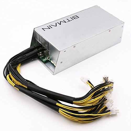 AntMiner S9 L3  Power Supply (BTC1800W 1600W@220v 1200W@110v w  10 Connectors)