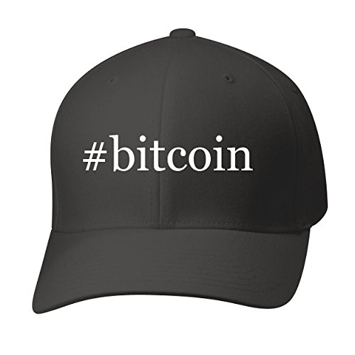 BH Cool Designs  Bitcoin - Baseball Hat Cap Adult  Black  Large X-Large