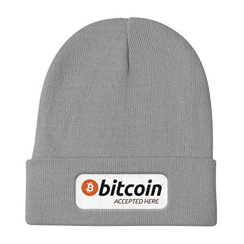 Bitcoin Accepted Here Knit Beanie