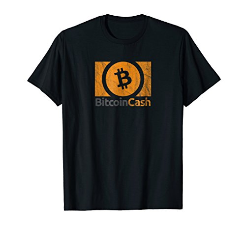 Bitcoin Cash BCH BCC Logo Vintage Distressed T shirt