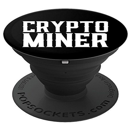 Cryptocurrency Blockchain Bitcoin Mining Hardware Wallet Gif - PopSockets Grip and Stand for Phones and Tablets