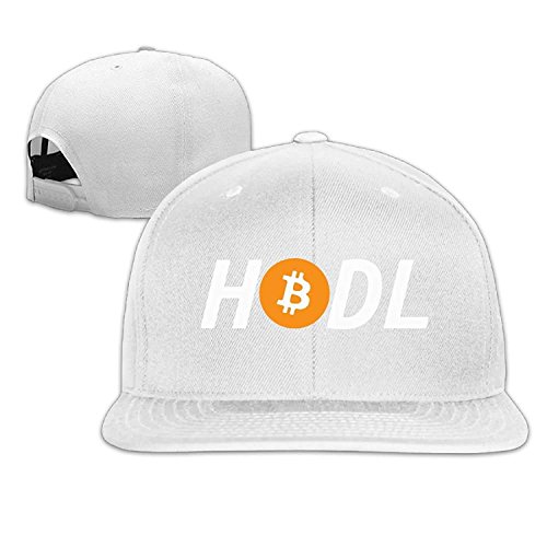 Itry HODL Bitcoin Snapback Hat  Adjustable Hip-Hop Flat-Bill Baseball Cap Unisex