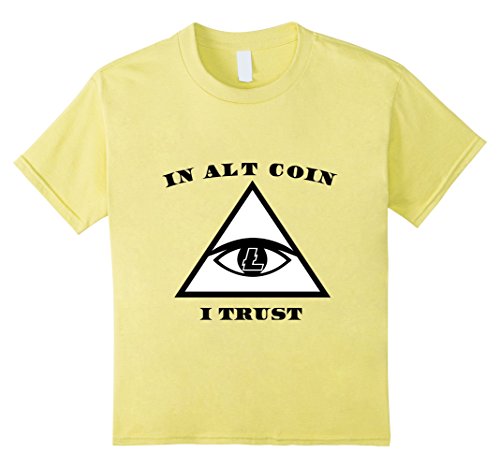Kids In Altcoins Trust Crypto Miner Litecoin Ether Token t-shirt 6 Lemon