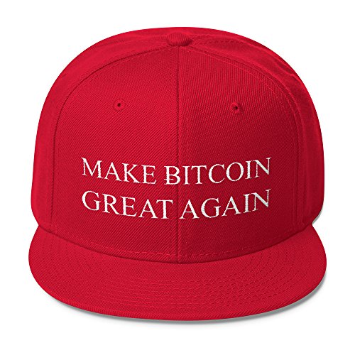 Make Bitcoin Great Again Hat - Otto Wool Blend Snapback