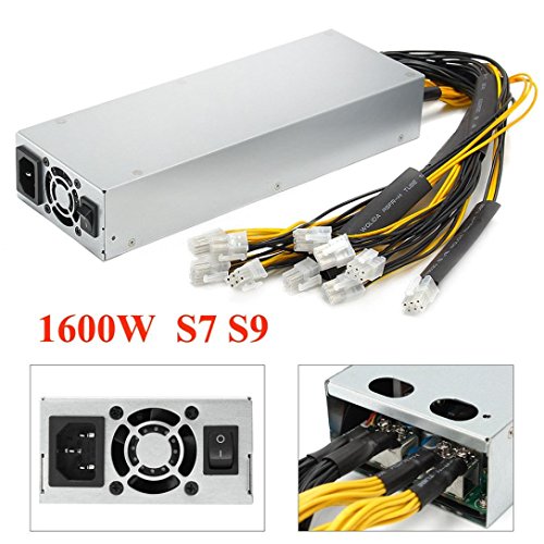 Mchoice Platinum 1600w 92  Mining Power Supply for Bitcoin Miner S7 S9 12 5T 13T 13 5T