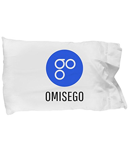 Official OmiseGO Just Hodl It Cryptocurrency Standard Size White Pillow Case Crypto Miner Blockchain Invest Trade Buy Sell Hold OMG