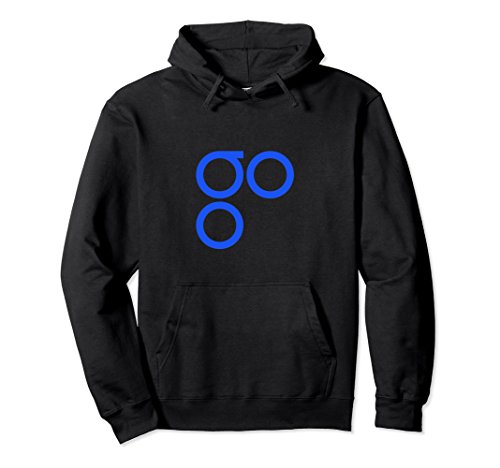 Unisex OmiseGO Logo Hoodie   Cryptocurrency Blockchain Apparel Small Black
