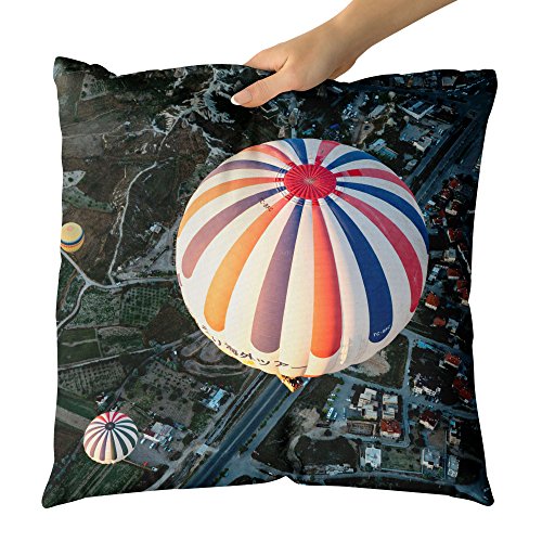 Westlake Art - Air Hot - Decorative Throw Pillow Cushion - Picture Photography Artwork Home Decor Living Room - 14x14 Inch