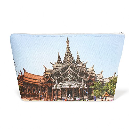 Westlake Art - Temple Chinese - Pen Pencil Marker Accessory Case - Picture Photography Office School Pouch Holder Storage Organizer - 13x9 inch (5F78B)